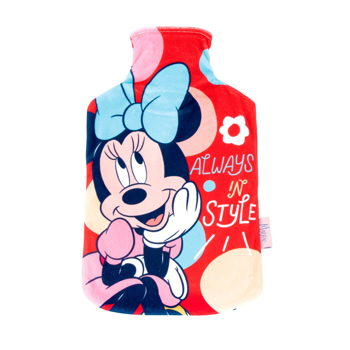 Botella/funda agua caliente Minnie Rojo-2