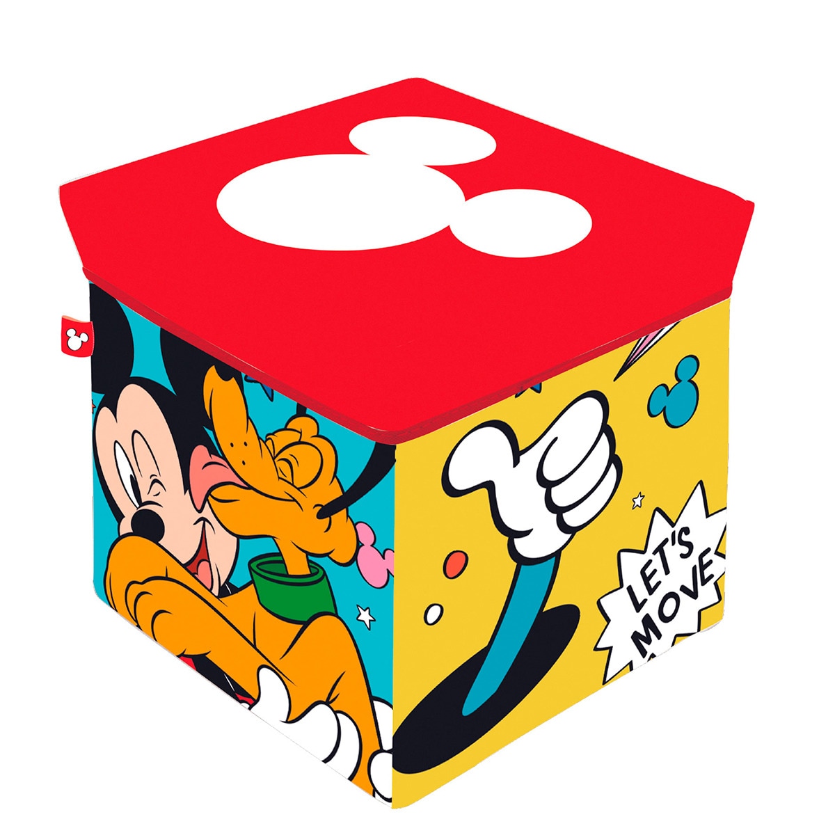 Taburete ordenación Mickey Azul-3