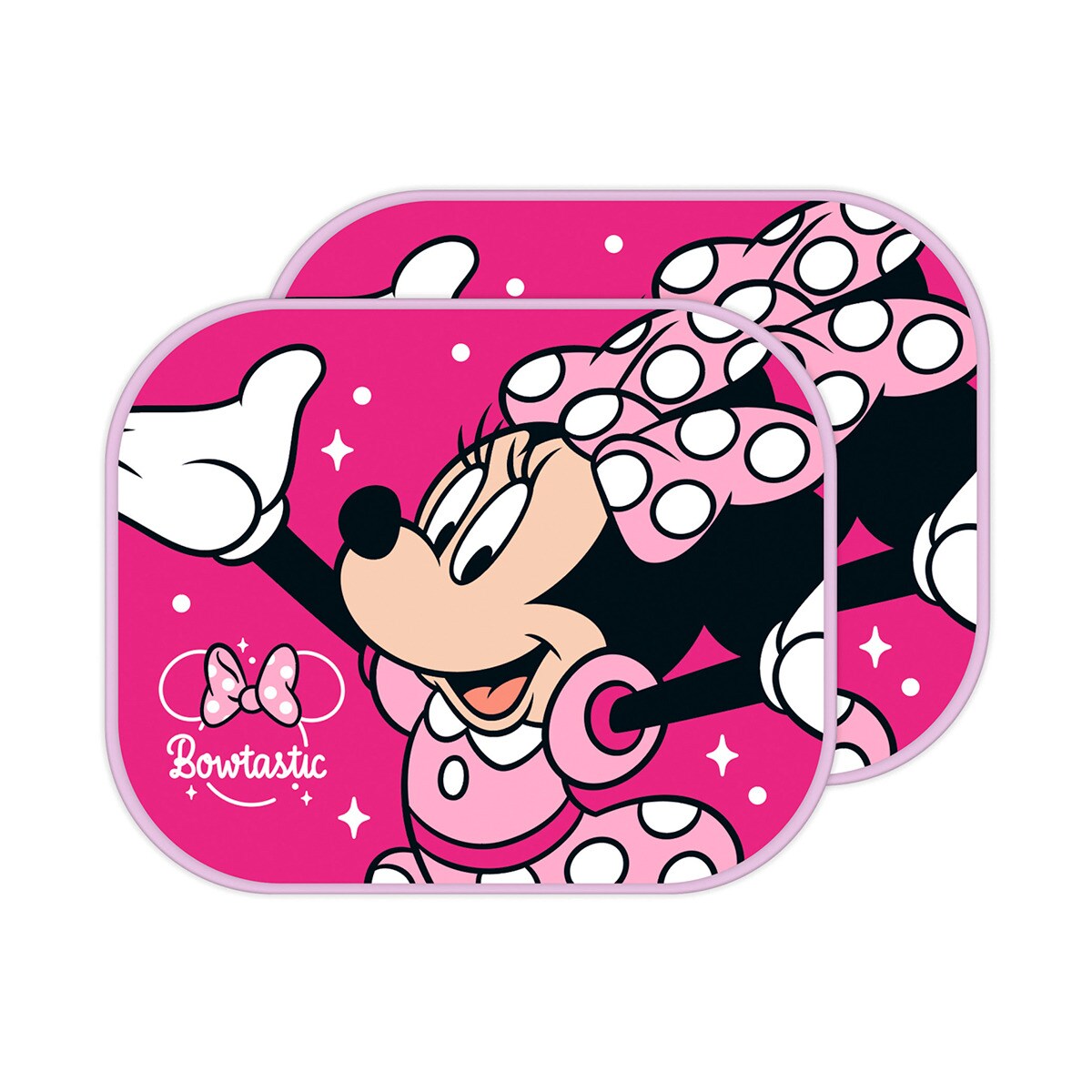Parasoles coche Minnie Rosa-1