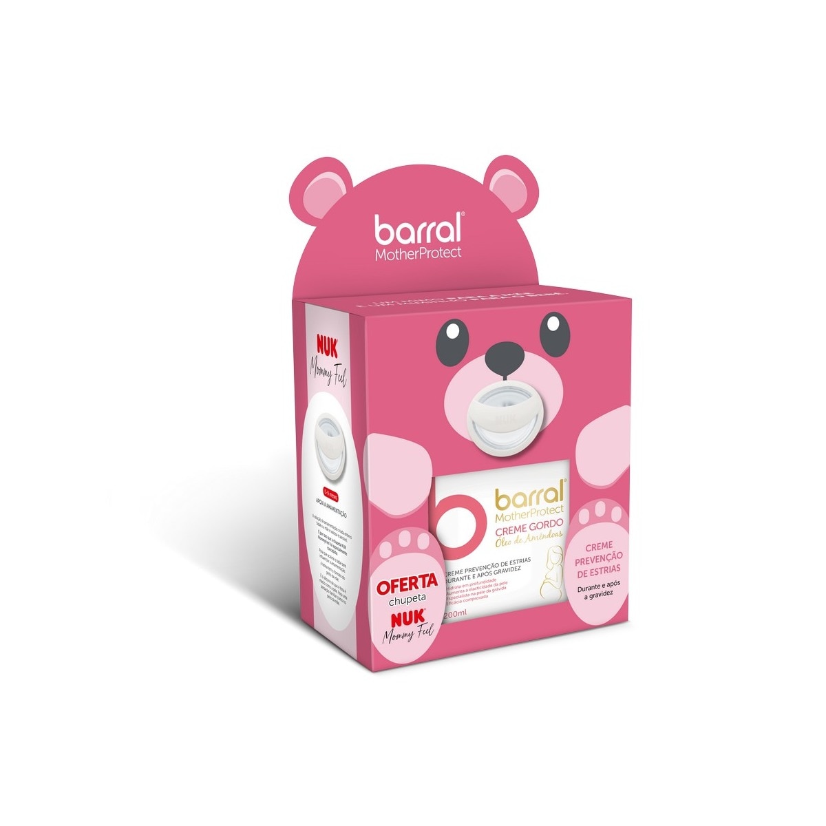 Imagem 0 de Creme gordo óleo de amêndoas com oferta chupeta Nuk - 200 ml