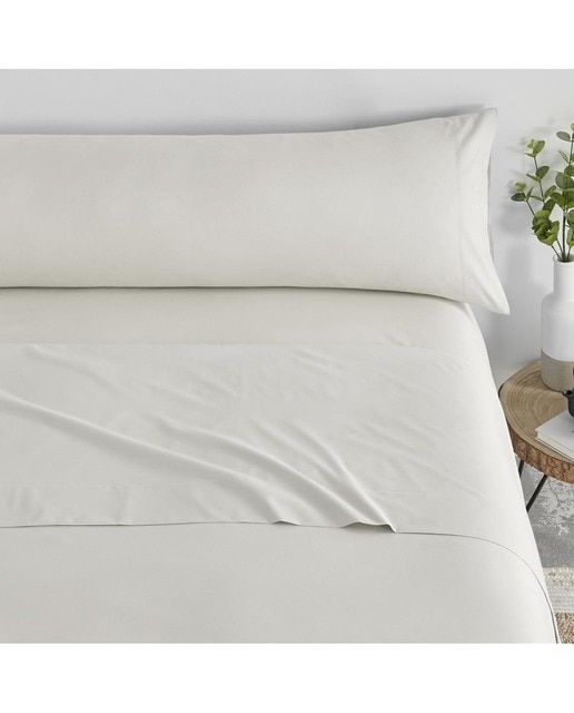 Imagen 0 de Juego sábanas liso tacto extrasuave cama 90cm