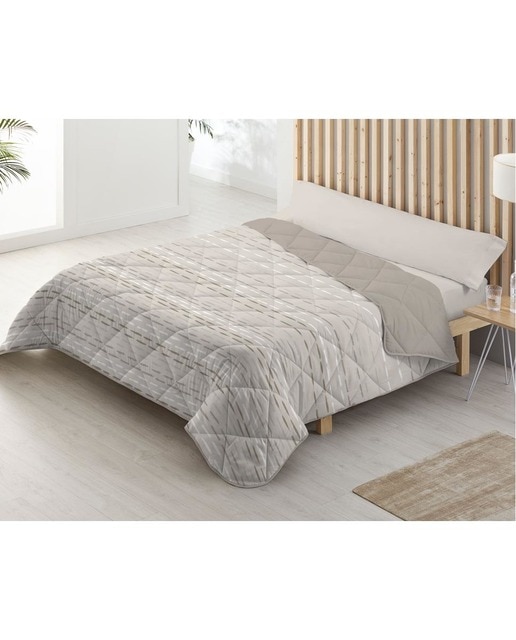 Imagen 0 de Edredón nórdico estampado cama 135/140cm Dibly reversible