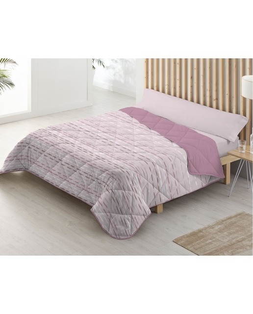 Imagen 0 de Edredón nórdico estampado cama 135/140cm Dibly reversible