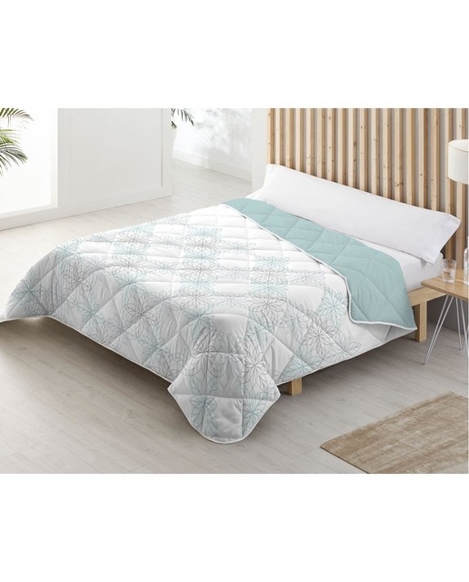 Imagen 0 de Edredón nórdico estampado cama 90cm flow reversible