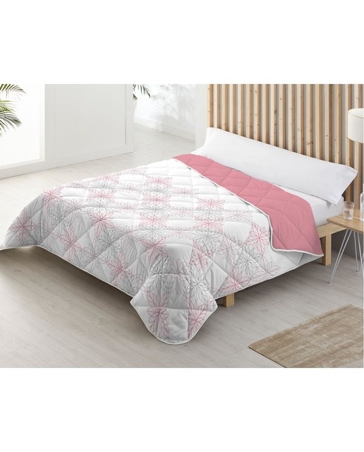 Imagen 0 de Edredón nórdico estampado cama 90cm flow reversible