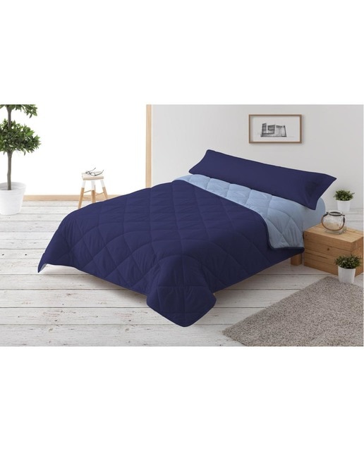 Imagen 0 de Edredón nórdico 300gr bicolor reversible cama 135/140cm