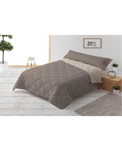 Imagen 0 de Edredón nórdico 300gr bicolor reversible cama 135/140cm