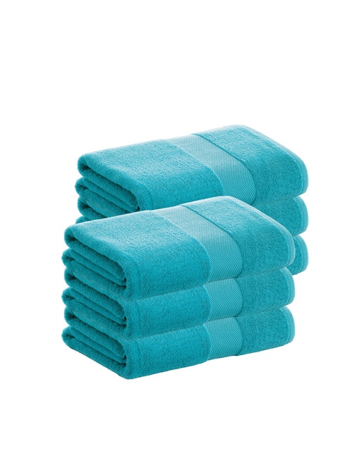 Imagen 0 de Pack 3 toallas ducha algodón 70x140 cm