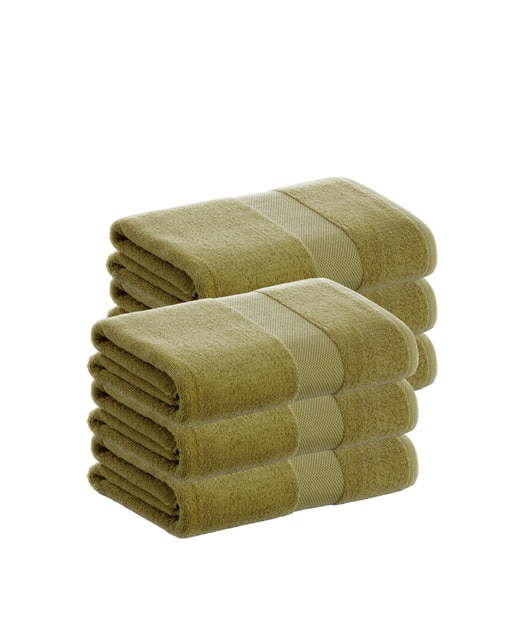 Imagen 0 de Pack 3 toallas ducha algodón 70x140 cm