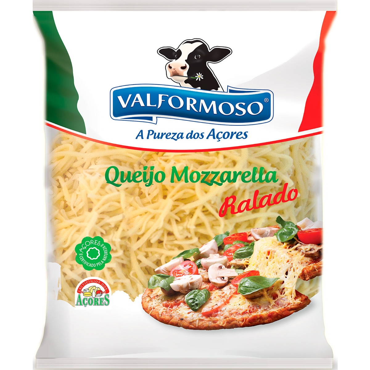 Queijo Mozzarella Ralado embalagem 150 g