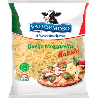 Queijo Mozzarella Ralado embalagem 150 g - Valformoso