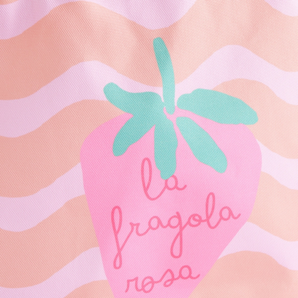 Saco de Praia Infantil Fragola Mini Home Rosa-2