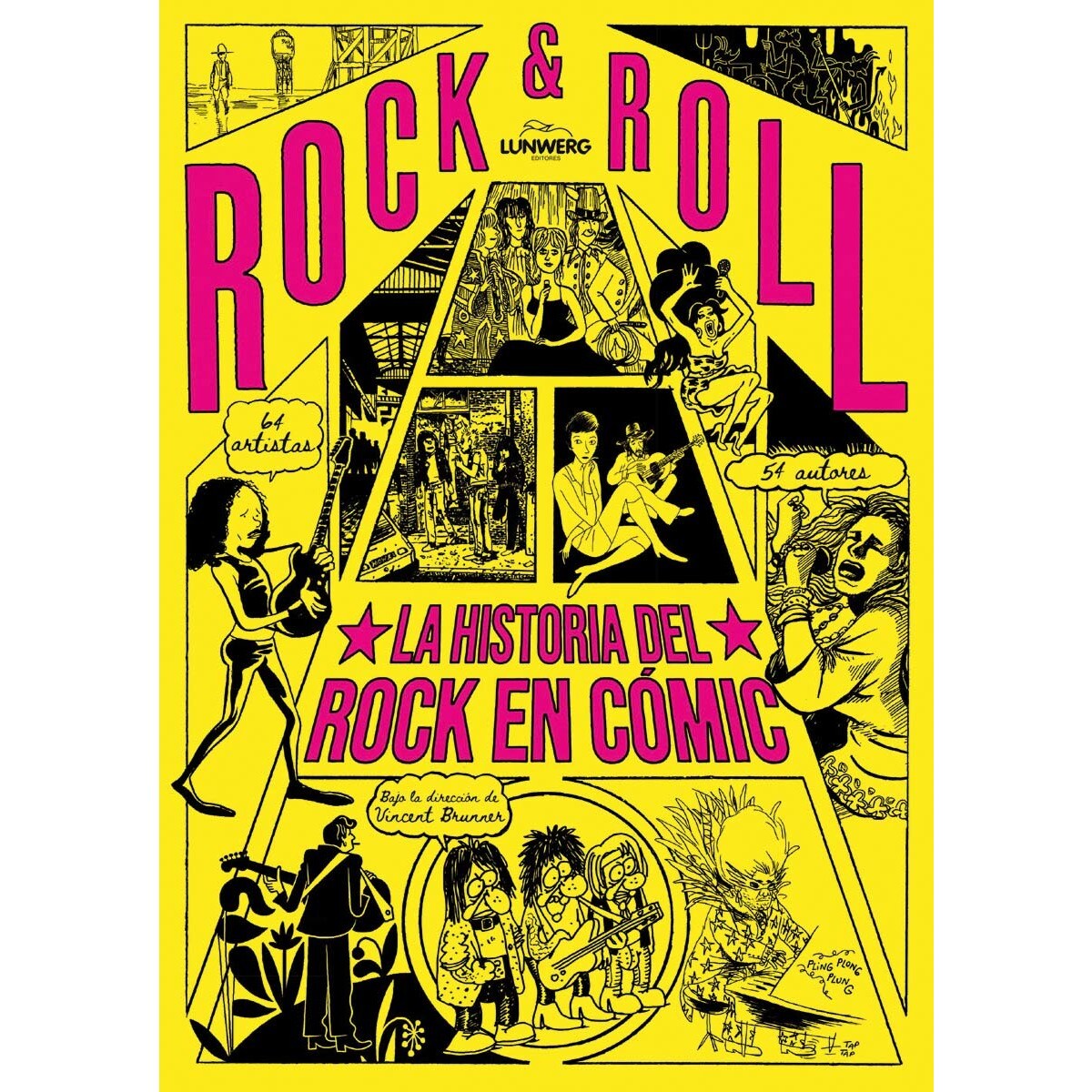 Rock & Roll: La historia del Rock en cómic (Capa mole com abas) 1