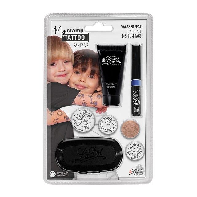 Imagen 0 de Set My Stamp Tattoo fantasía LaDot azul