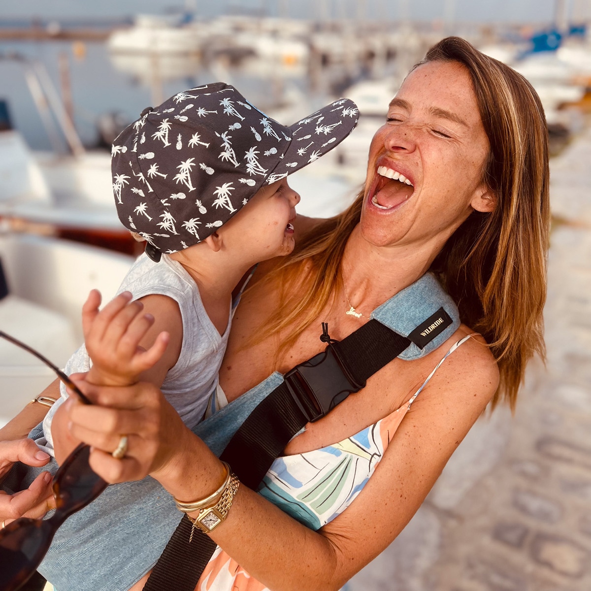 Porta-Bebés a Tiracolo Coleção Main Índigo-19