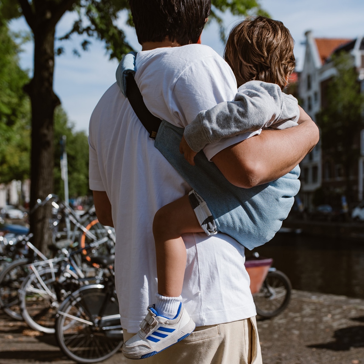 Porta-Bebés a Tiracolo Coleção Main Índigo-16