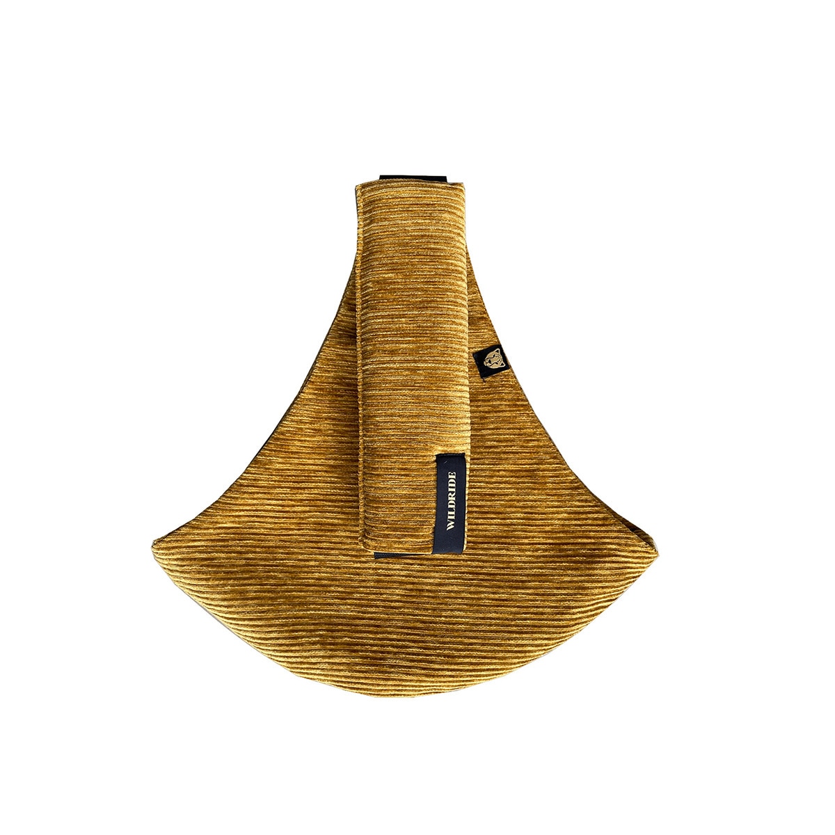 Porta-Bebés a Tiracolo de Bombazina Coleção Premium Ouro-2