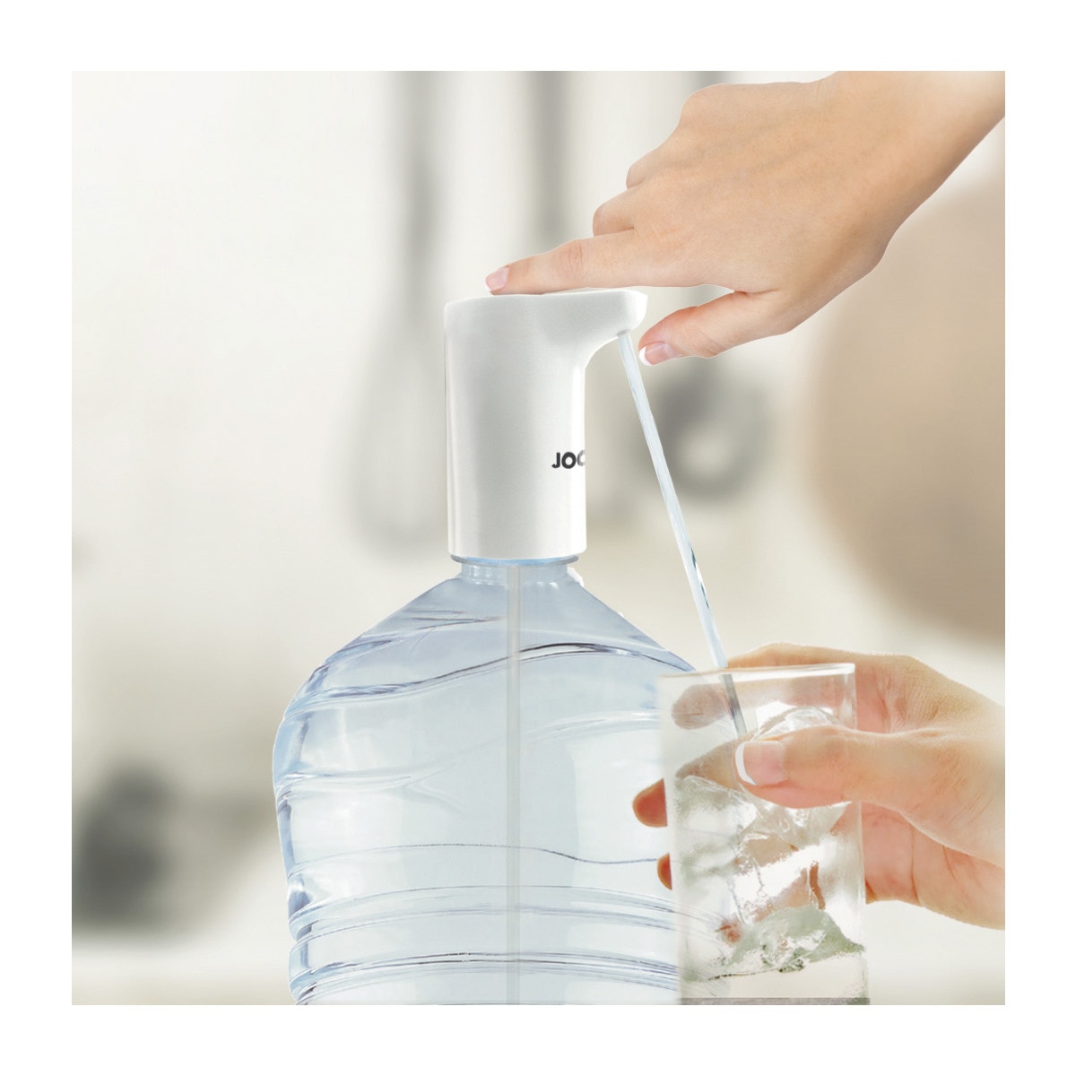 Dispensador de agua Jocca 1487 para botellas Blanco-2