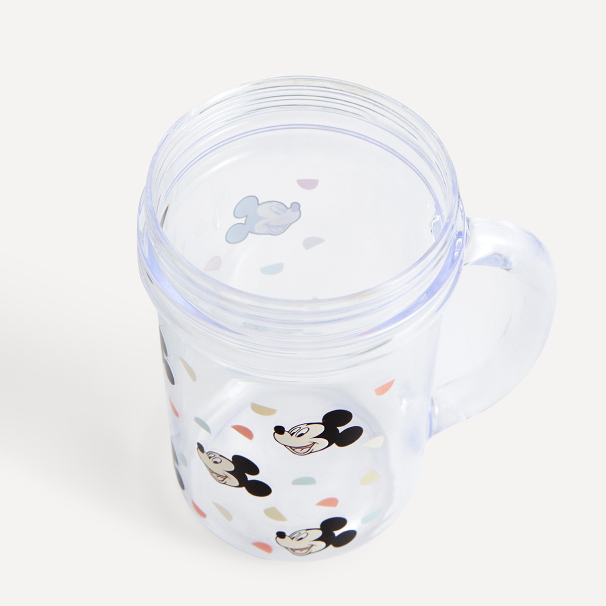 Jarro com Palhinha Cozy Mickey Transparente-3