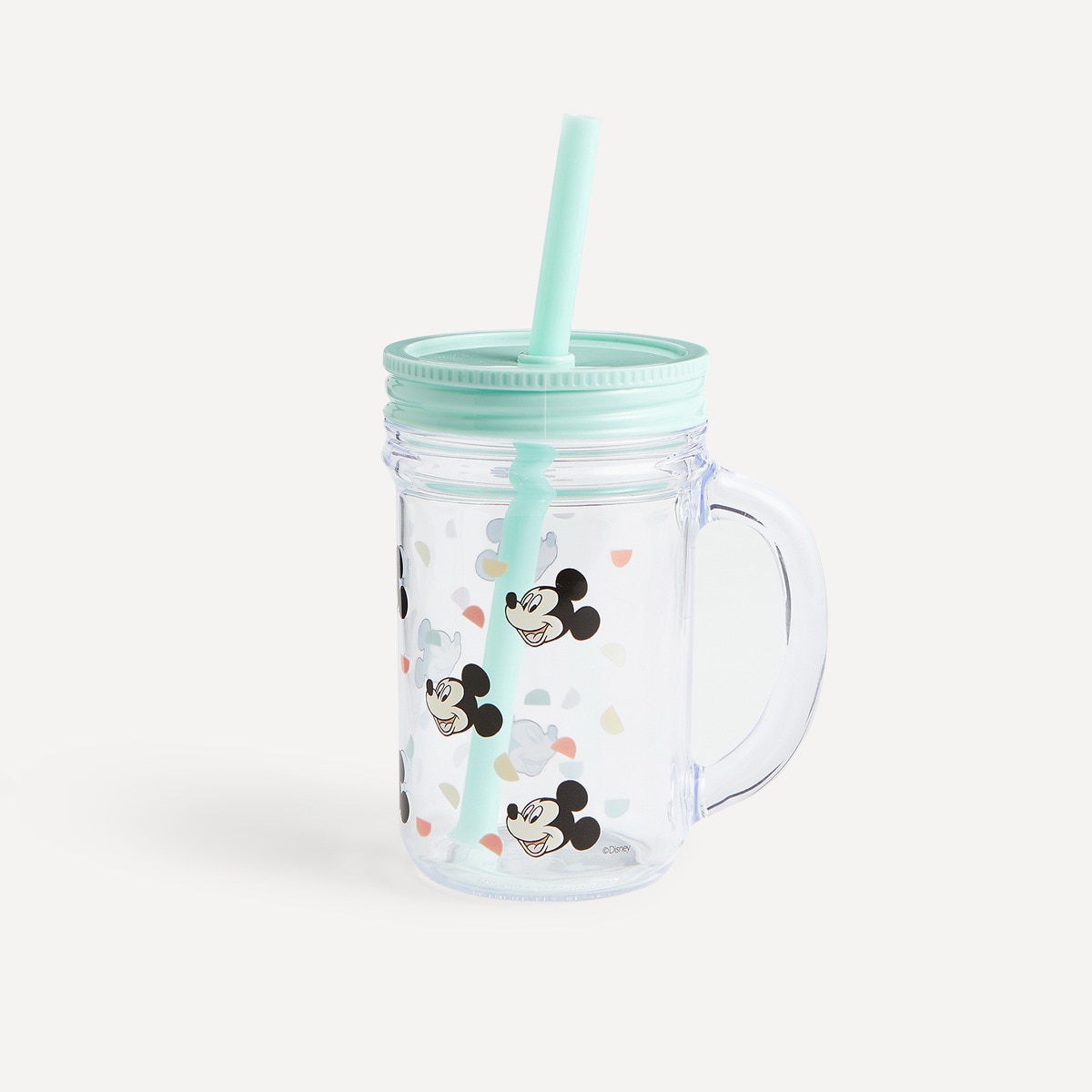 Jarro com Palhinha Cozy Mickey Transparente-1