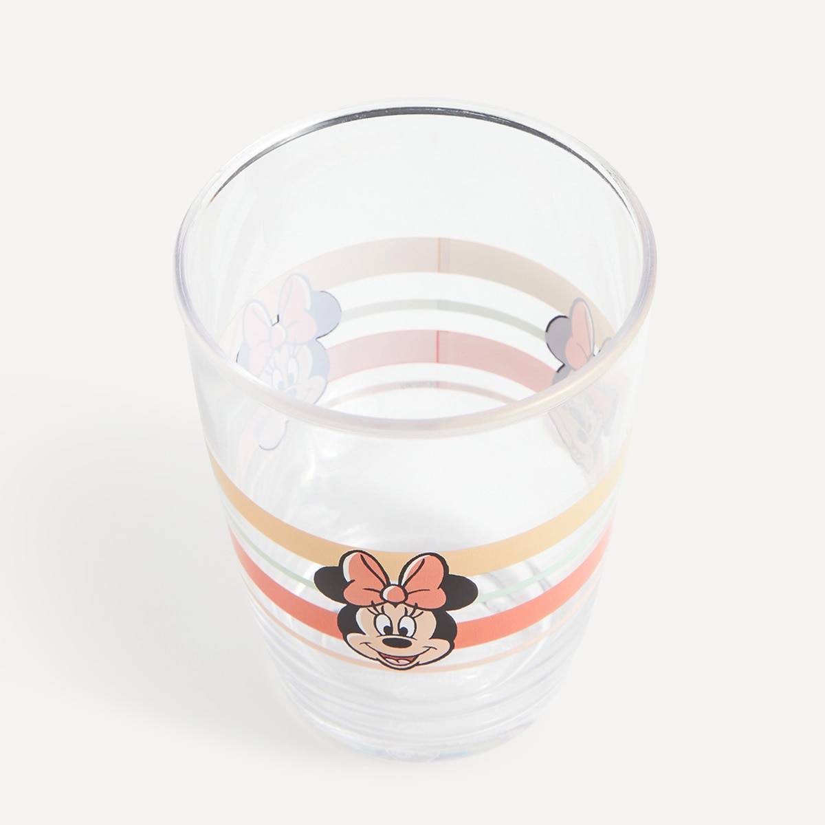 Vaso acrílico Cozy Minnie Disney Transparente-2