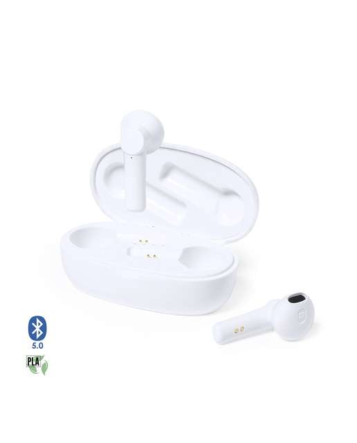 Imagen 0 de Auriculares TWS Kermit, Bluetooth 5.0, con base carga de 250mAh