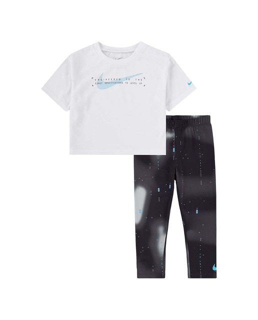Imagen 0 de Conjunto camiseta manga corta y legging dri-fit Nike