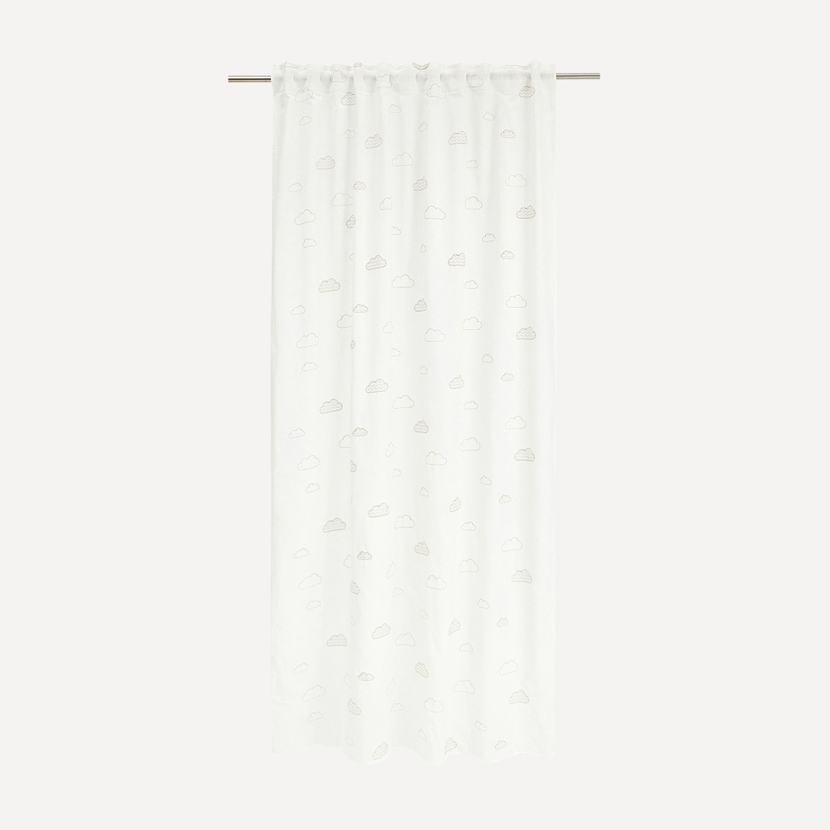 Visillo infantil con sistema multiusos Nubecitas Mini Home - El Corte Inglés Multicolor-4