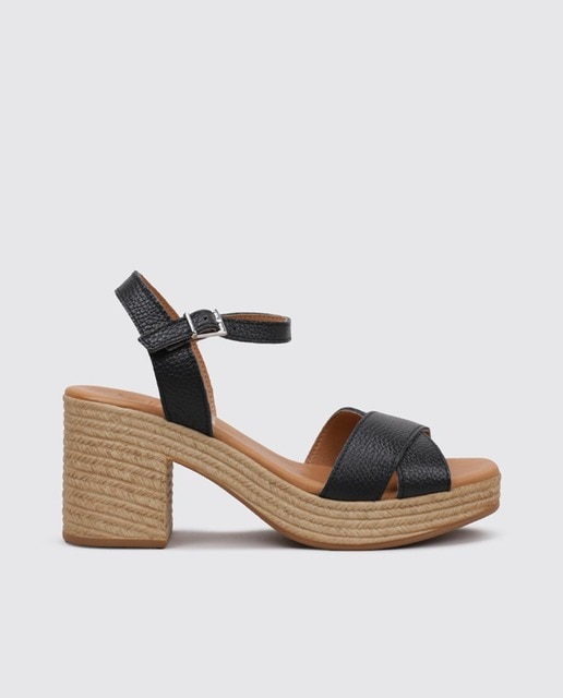 Imagen 0 de Sandalias cuña tacón tira