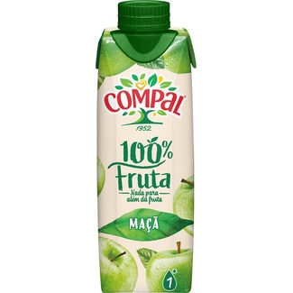 Maçã 100% Fruta embalagem 30 cl - Compal