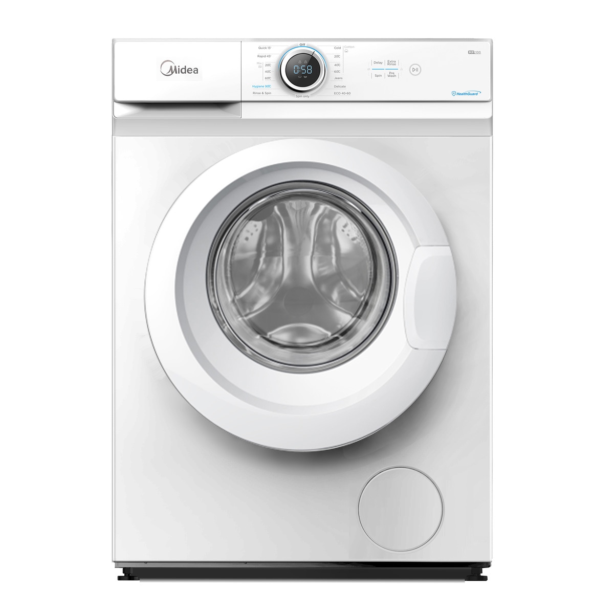 Imagem 0 de Máquina de Lavar Roupa MF100W60/1/W-ES Carga Frontal, de 6 Kg e de 1000 rpm - Branco