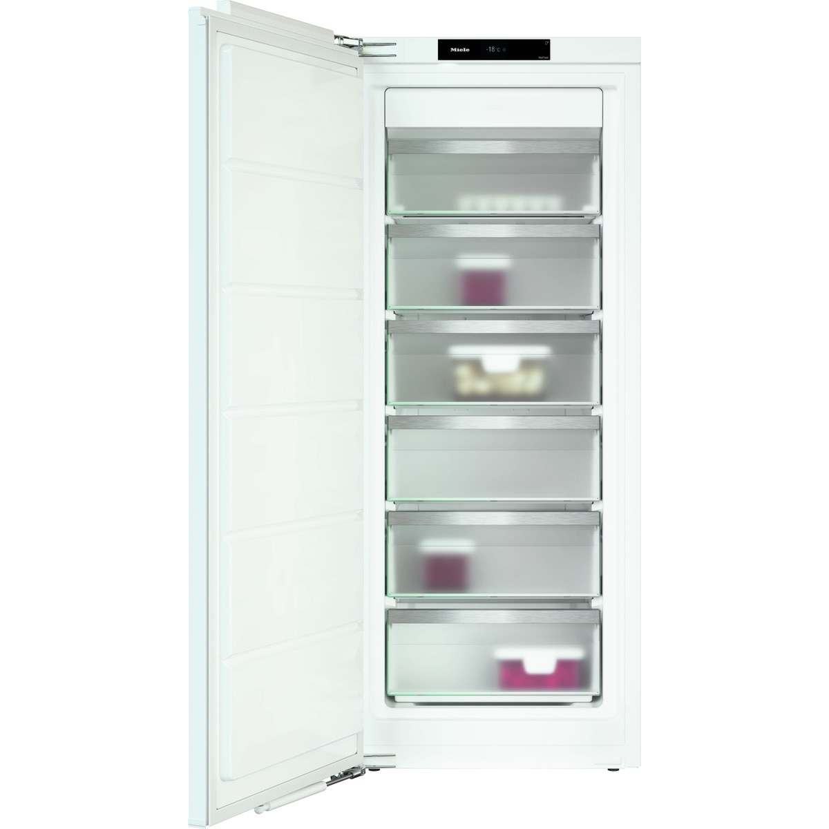 Imagem 0 de Arca Congeladora Vertical Encastrável Miele FNS 7470 D NoFrost e de 139,5 cm - Branco