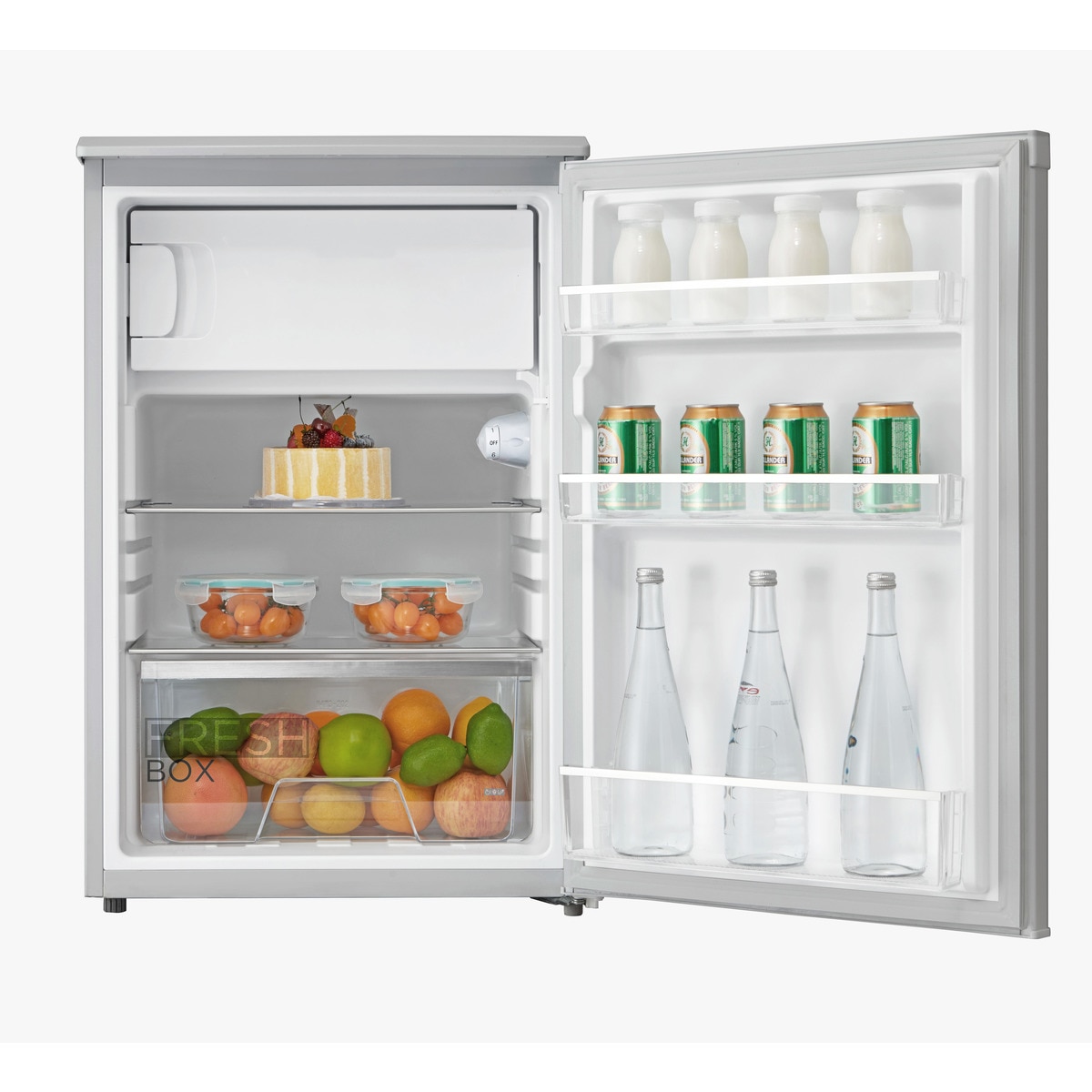 Frigorífico mini Midea cíclico - MDRD168FGE01 Blanco-4