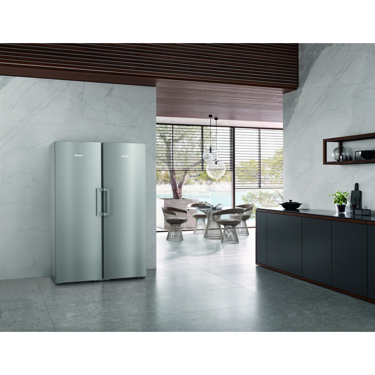 Frigorífico de 1 Porta Miele KS 4783 DD edt/cs com DailyFresh, Side-by-Side de 185,5 cm - Inox CleanSteel Inox-7