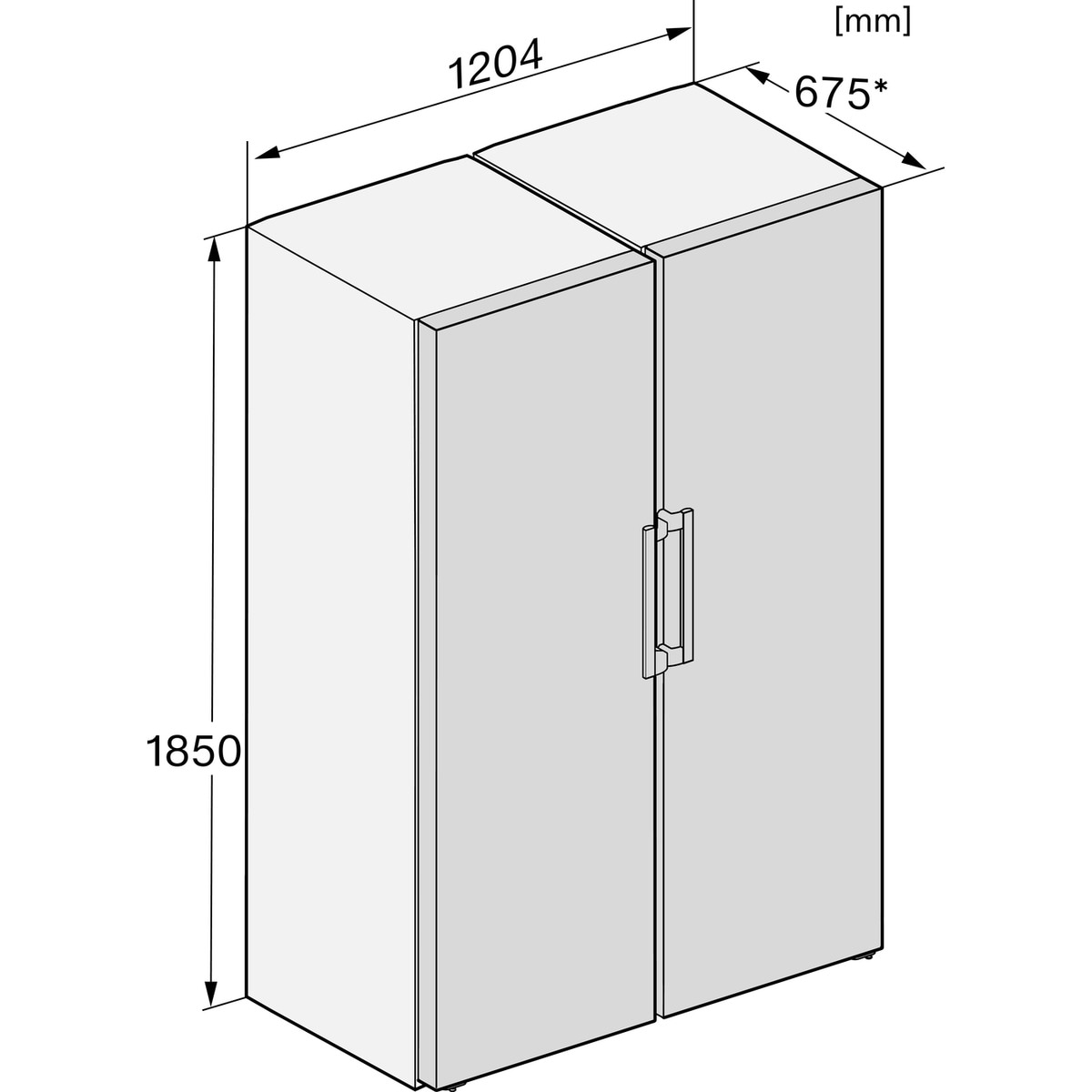 Frigorífico de 1 Porta Miele KS 4783 DD edt/cs com DailyFresh, Side-by-Side de 185,5 cm - Inox CleanSteel Inox-12