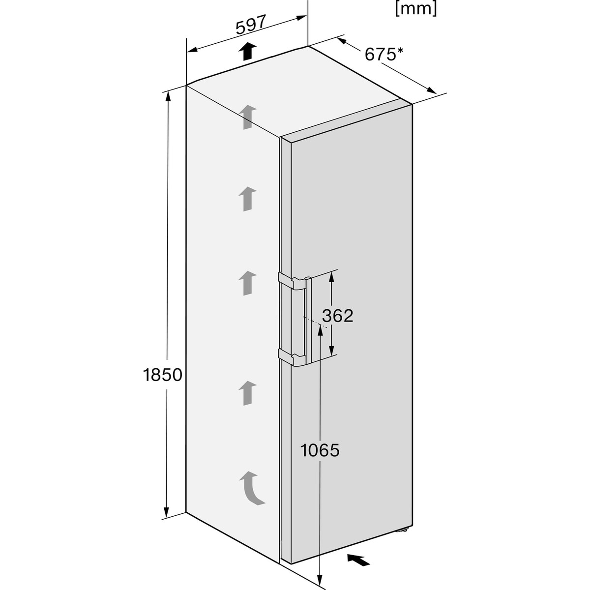 Frigorífico de 1 Porta Miele KS 4783 DD edt/cs com DailyFresh, Side-by-Side de 185,5 cm - Inox CleanSteel Inox-9