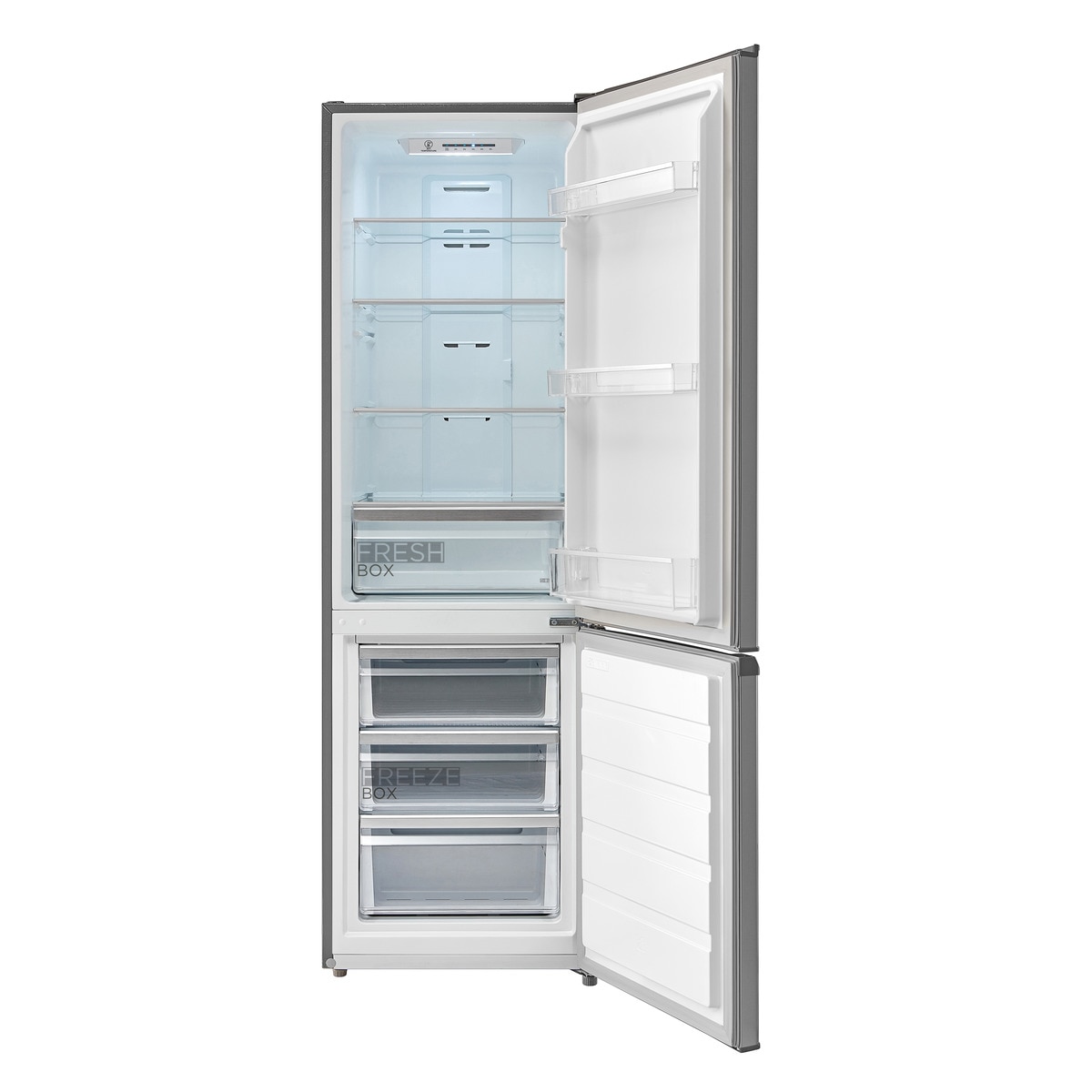 Frigorífico Combinado Midea MDRB380FGE02A Total No Frost e de 180 cm - Inox Inox-2