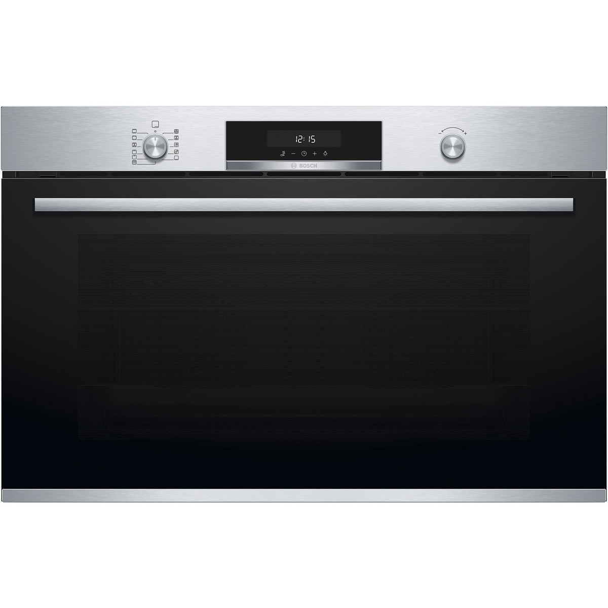 Forno Multifunções Bosch Série 6 VBD5780S0 Pirolítico e Hidrolítico de 112 L - Inox Aço/Cristal preto-1