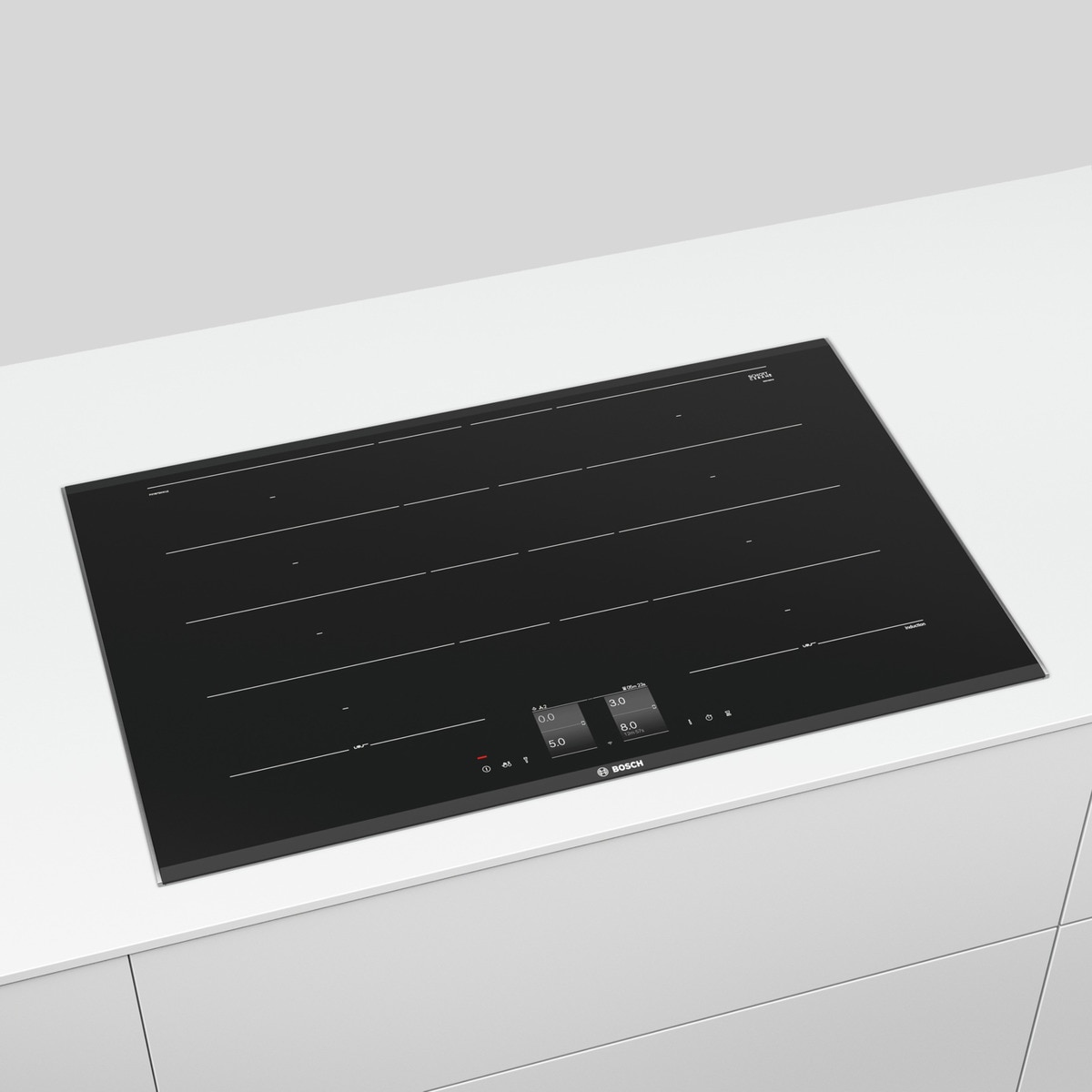 Placa inducción Bosch zonas dobles Flex MasterChef Serie 8- PXY875KW1E Negro-7