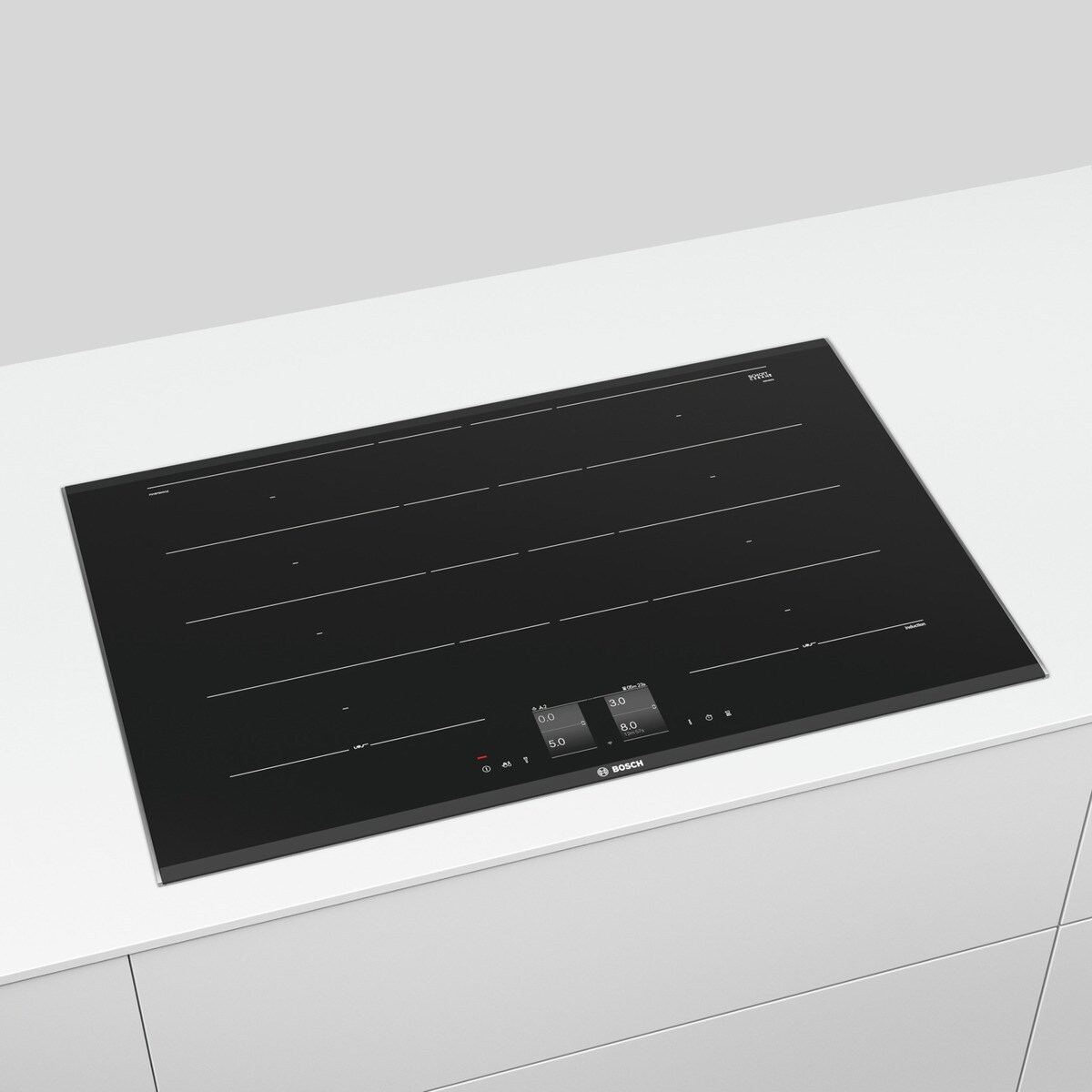 Placa inducción Bosch zonas dobles Flex MasterChef Serie 8- PXY875KW1E Negro-7