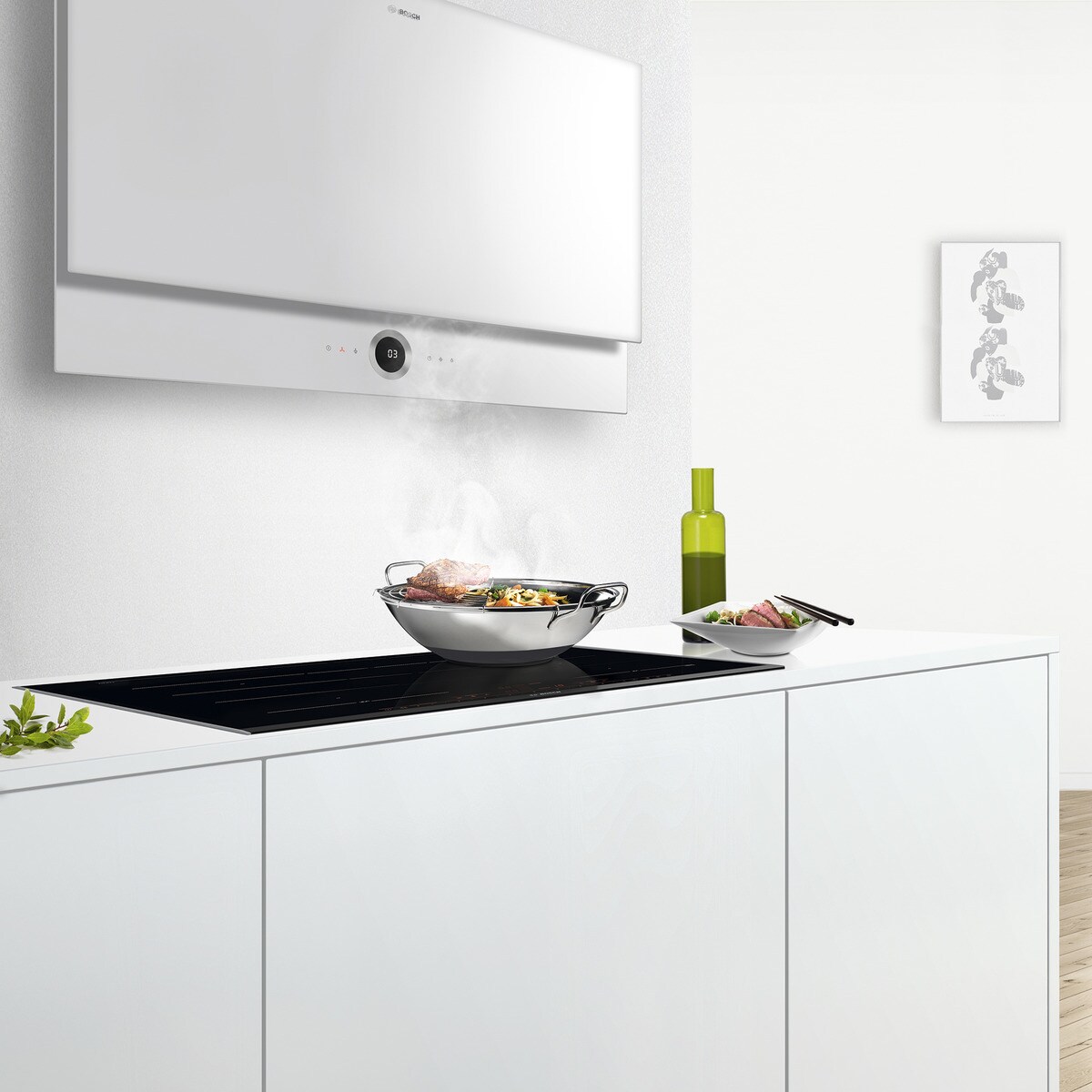 Placa inducción Bosch zonas dobles Flex MasterChef Serie 8- PXY875KW1E Negro-8