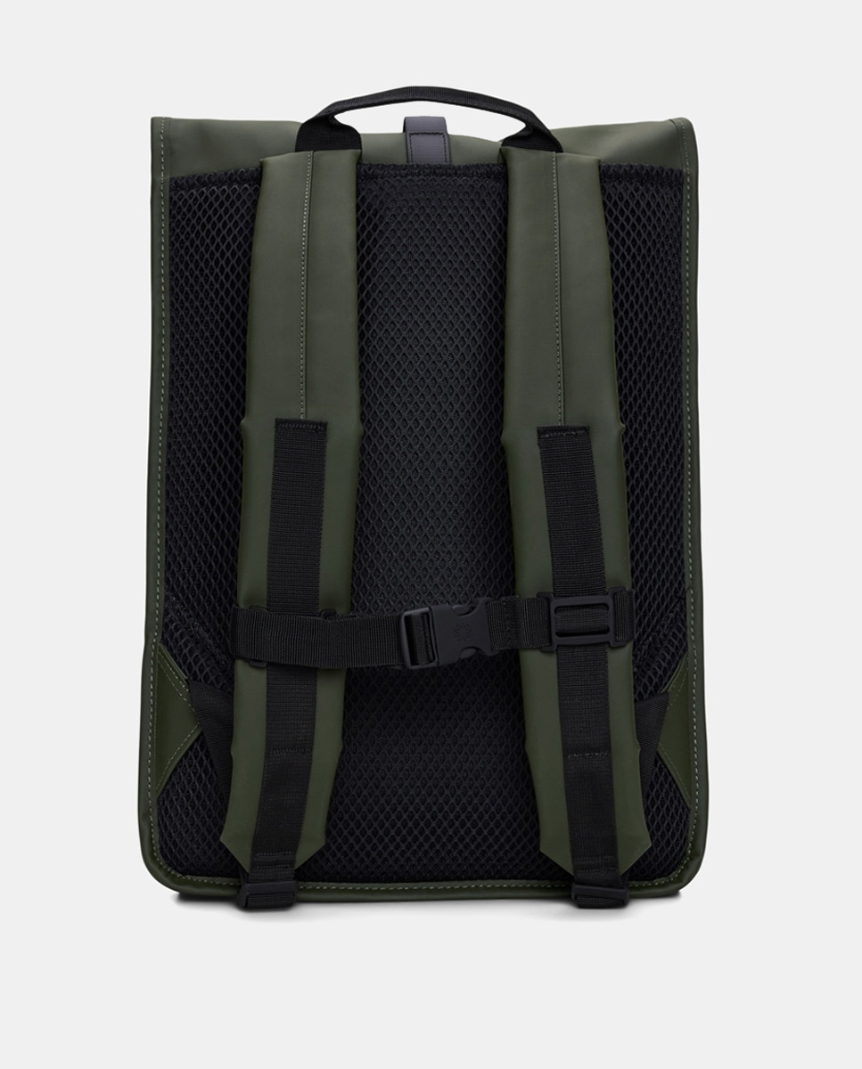 Mochila Grande Rolltop Rucksack Resistente à Água - Verde Militar Verde-militar-8