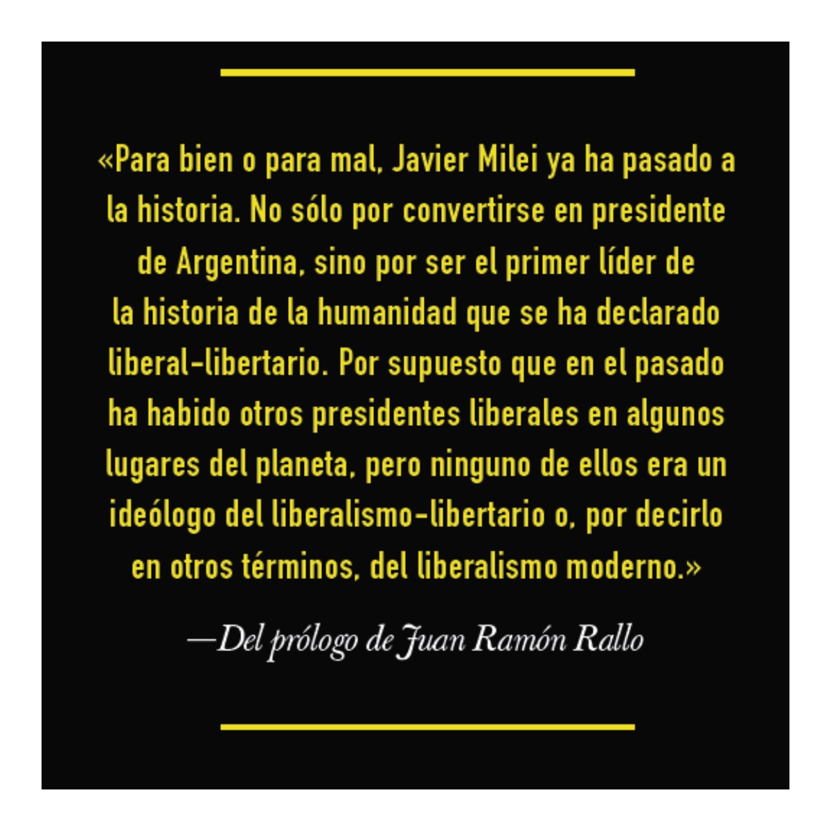 El camino del libertario (Capa mole com abas) 2
