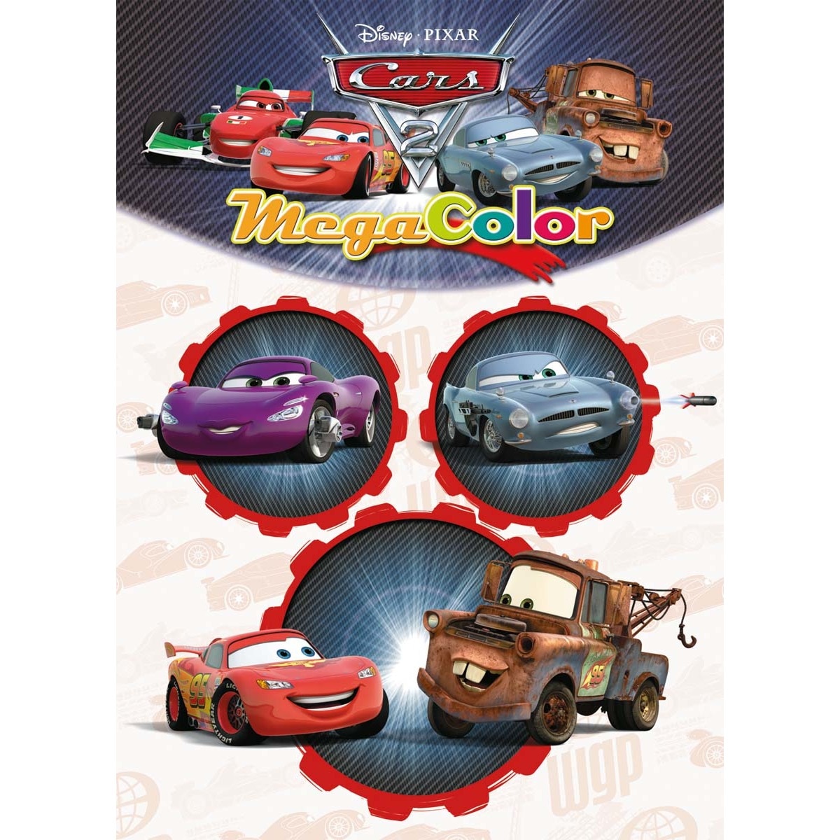 Cars 2. Megacolor(Tapa blanda) 1
