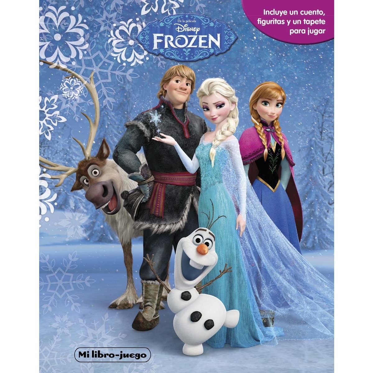 Frozen. Libroaventuras: Incluye un cuento, figuritas y un tapete 1