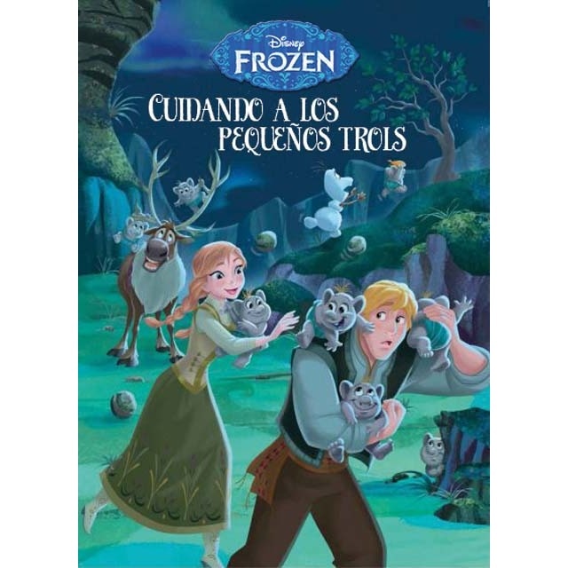 Imagem 0 de Frozen. Cuidando a los pequeños trols: Cuento (Capa mole com abas)