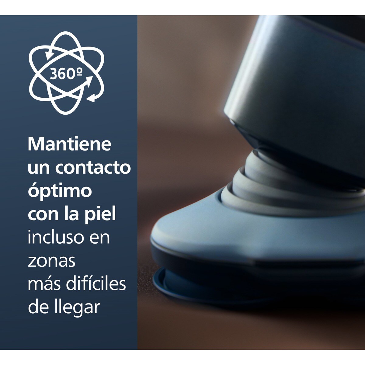 Afeitadora eléctrica Philips Serie 5000X, máquina de afeitar hombre en seco y mojado, 50 min autonomía, uso en seco y mojado 4