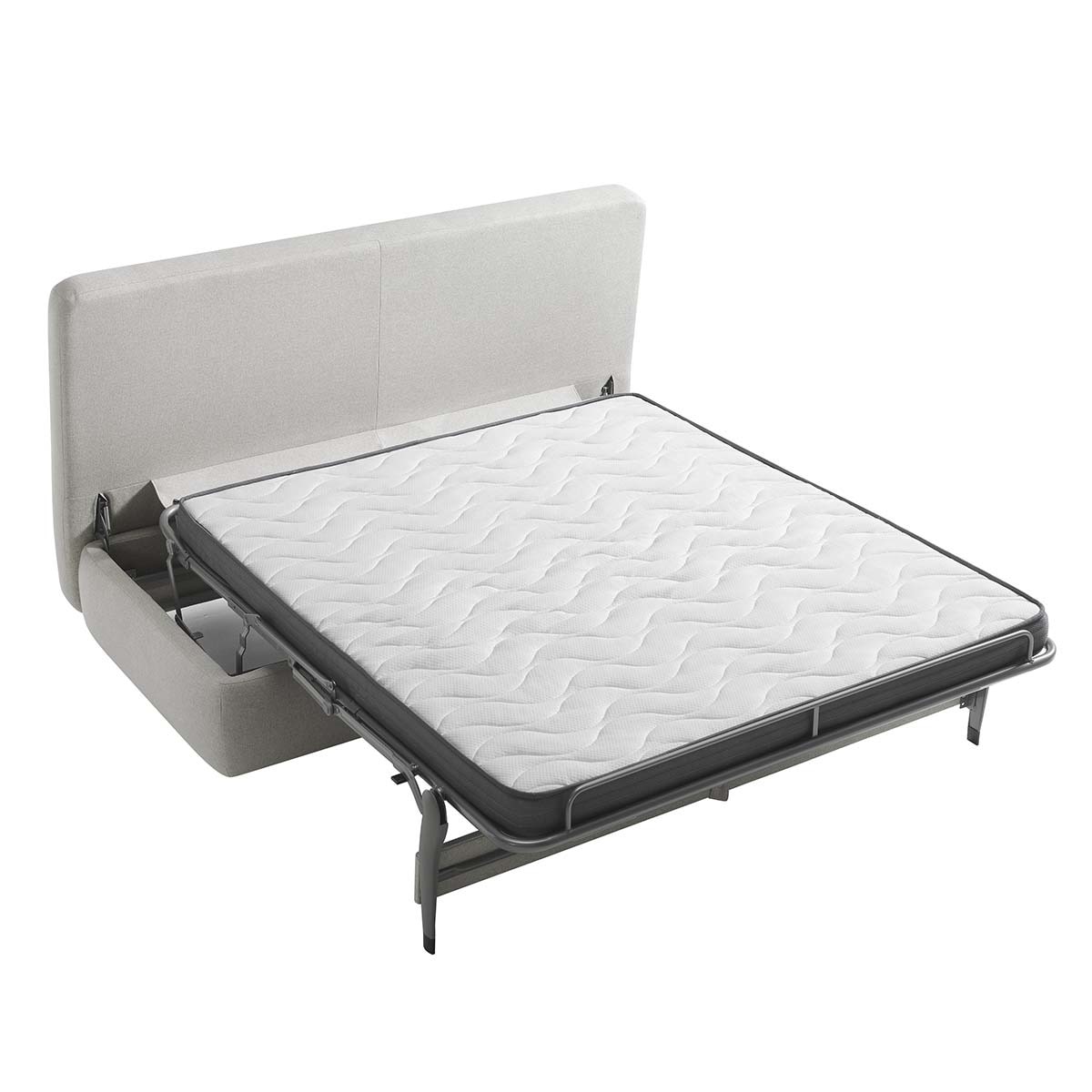 Sofá cama viscosa y lino Lyra El Corte Inglés Beige-9