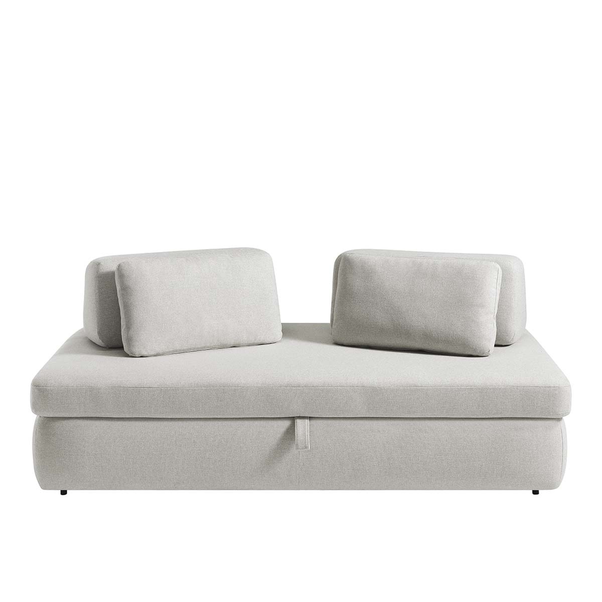Sofá cama viscosa y lino Lyra El Corte Inglés Beige-1