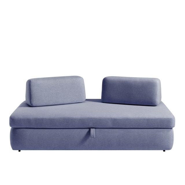 Imagem 0 de Sofá Cama Viscose e Linho Lyra